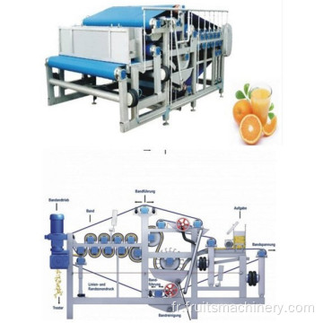 Extracteur de jus de ceinture de machine à extraire des fruits